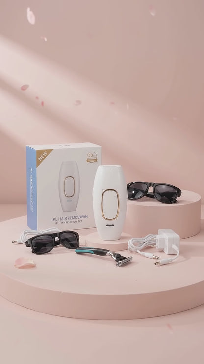 Depiladora Láser IPL Kit Completo — Eliminación de Vello en Casa