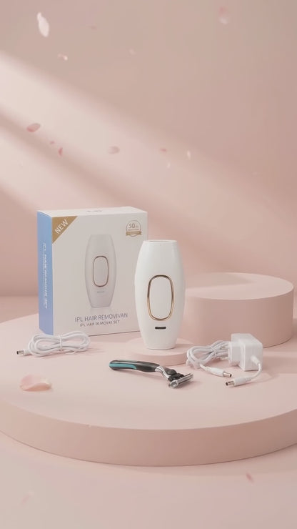 Depiladora Láser IPL Kit Completo — Eliminación de Vello en Casa